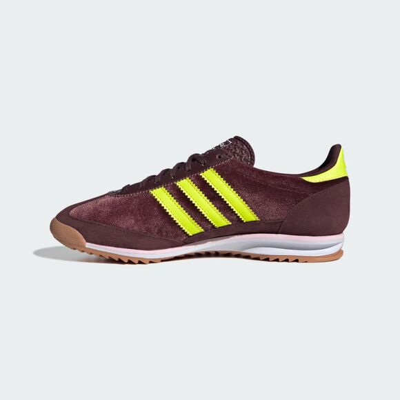 [NEW] Women's adidas SL 72 OG Shoes 'Burgundy' JI0195 - Picture 6 of 8
